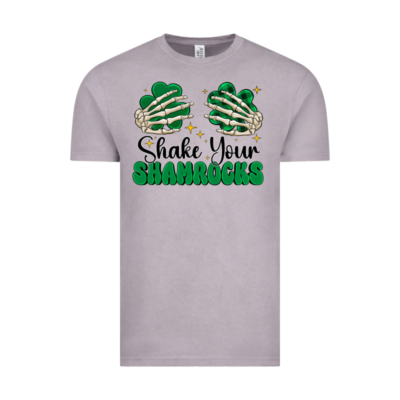 Shake Your Shamrocks Vintage Tee by CowhideDigitalArt | Teevron