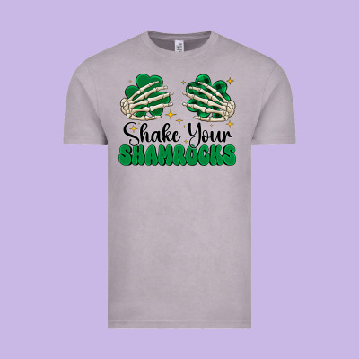 Shake Your Shamrocks Vintage Tee Designed By Cowhidedigitalart