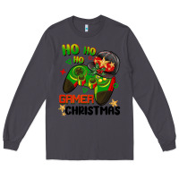 Smoke ho ho ho gamer Christmas Long Sleeve Tee - BarkalooDesign