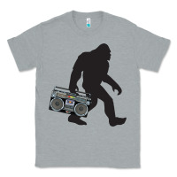 Heather Grey bigfoot beatbox boom box retro   bigfoot boom box Classic Tee - DesigneFamous