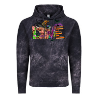 Cloud Black love halloween heifer Vintage Hoodie - AdoDesignShop