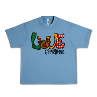 Pebble Blue love Christmas Urban Heavy Tee - CowhideDigitalArt