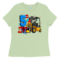 Matcha forklift birthday five Ladies Tee - Artiststas