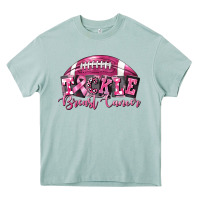 Arona Tickle Breast Cancer Football Heavy Core Tee - FaDigitalArtStudio