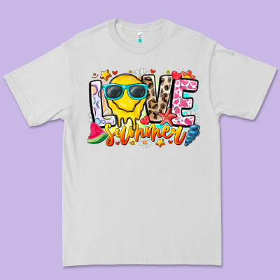 Love Summer Premium Tee Designed By Cowhidedigitalart