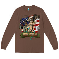 Chestnut army veteran  pray Long Sleeve Tee - BarkalooDesign
