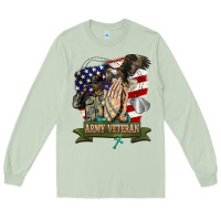 Matcha army veteran  pray Long Sleeve Tee - BarkalooDesign