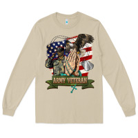 Mushroom army veteran  pray Long Sleeve Tee - BarkalooDesign