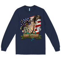 Navy army veteran  pray Long Sleeve Tee - BarkalooDesign