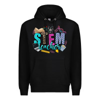 Black stem teacher Premium Hoodie - AdoDesignShop