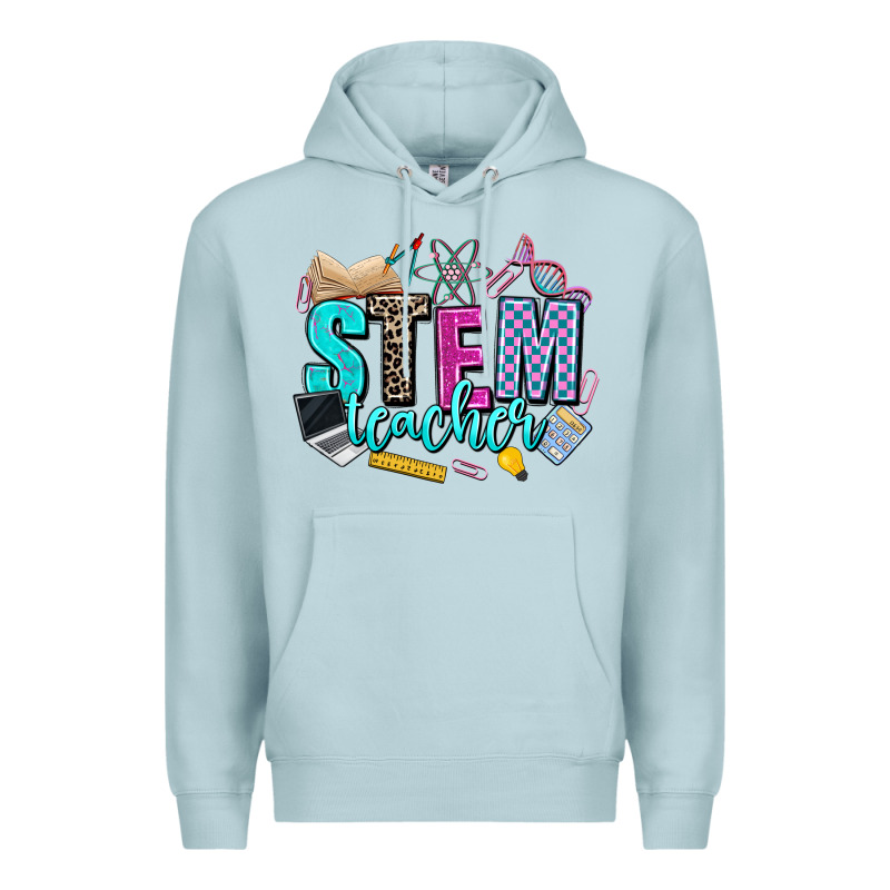 Stem Teacher Premium Hoodie by AdoDesignShop | Teevron