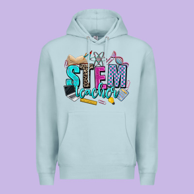 Stem Teacher Premium Hoodie Designed By Adodesignshop