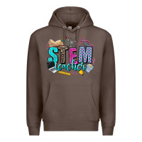 Coffee stem teacher Premium Hoodie - AdoDesignShop