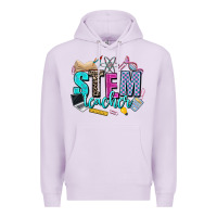 Lilac stem teacher Premium Hoodie - AdoDesignShop