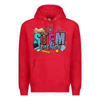 Red stem teacher Premium Hoodie - AdoDesignShop