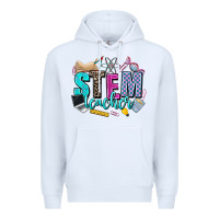 White stem teacher Premium Hoodie - AdoDesignShop