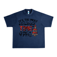 Navy IT THE MOST WONDERFUL TIME the of year Urban Heavy Tee - CowhideDigitalArt