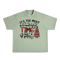 Oil Green IT THE MOST WONDERFUL TIME the of year Urban Heavy Tee - CowhideDigitalArt