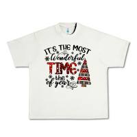 Pistachio IT THE MOST WONDERFUL TIME the of year Urban Heavy Tee - CowhideDigitalArt