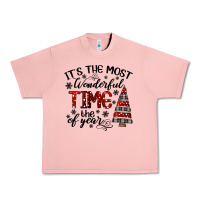 Salmon IT THE MOST WONDERFUL TIME the of year Urban Heavy Tee - CowhideDigitalArt