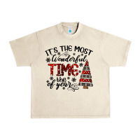 Sandshell IT THE MOST WONDERFUL TIME the of year Urban Heavy Tee - CowhideDigitalArt