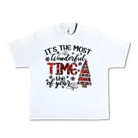 White IT THE MOST WONDERFUL TIME the of year Urban Heavy Tee - CowhideDigitalArt