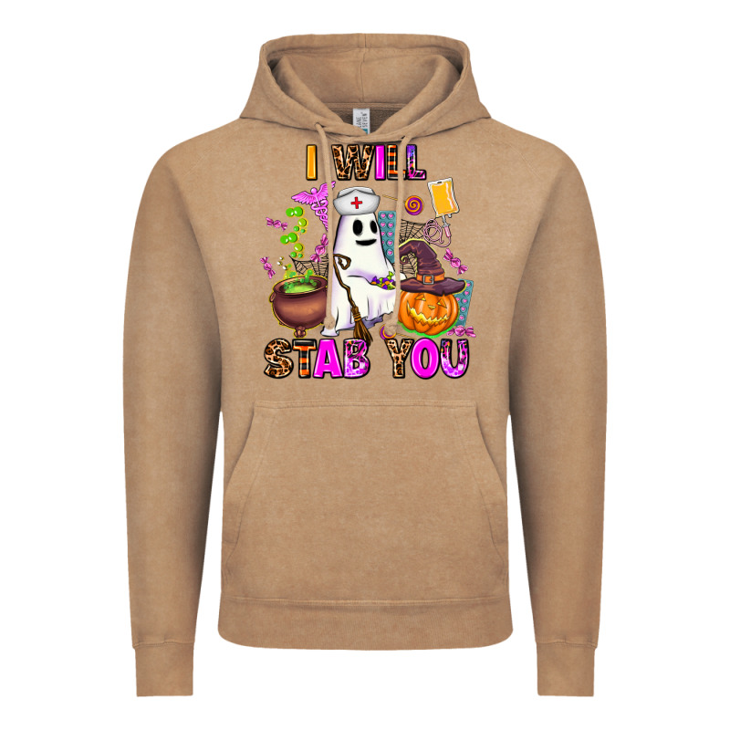 I Will Stab You Nurse Vintage Hoodie by AdoDesignShop | Teevron