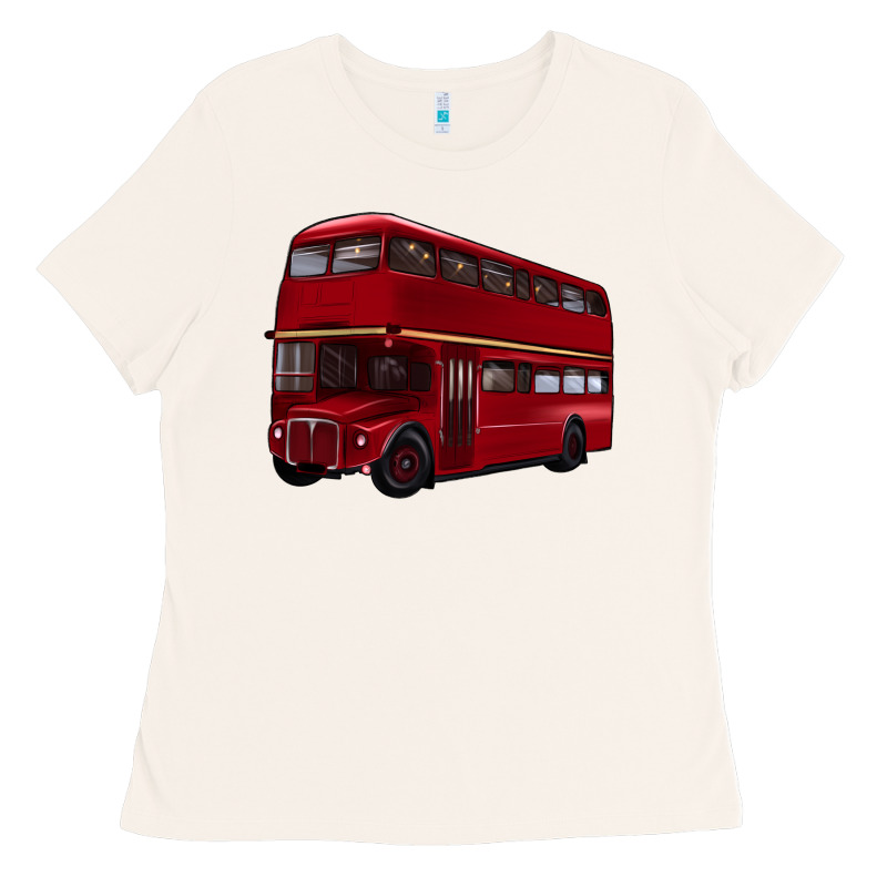 Double Decker Bus Ladies Tee by Artiststas | Teevron