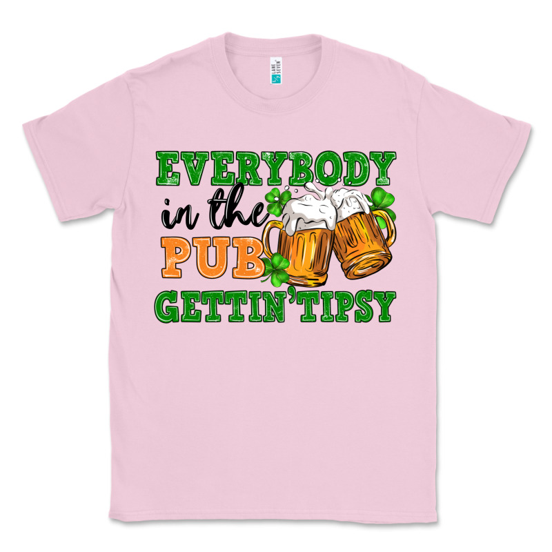 Everybody In The Pub Gettin Tipsy Classic Tee by FaDigitalArtStudio | Teevron