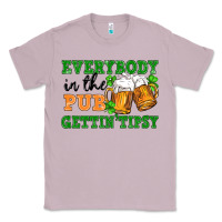 Lilac everybody in the pub gettin tipsy Classic Tee - FaDigitalArtStudio