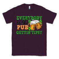 Plum everybody in the pub gettin tipsy Classic Tee - FaDigitalArtStudio