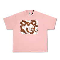Salmon cowhide Urban Heavy Tee - RanaPortraitStore