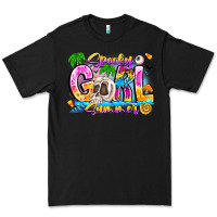 Black spooky girl summer Premium Tee - CowhideDigitalArt