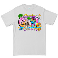 Dove Grey spooky girl summer Premium Tee - CowhideDigitalArt