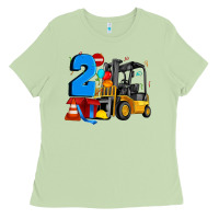 Matcha forklift birthday two Ladies Tee - Artiststas