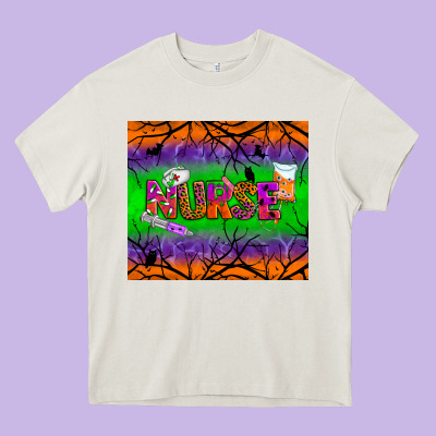 Halloween Nurse Tumbler Heavy Core Tee Designed By Bundleandbundleshop