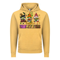 Vintage Mustard happy hallothanksmas gnomes Vintage Hoodie - AdoDesignShop