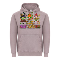 Happy Hallothanksmas Gnomes Vintage Hoodie | Teevron