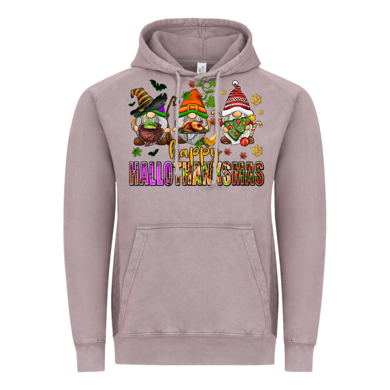 Happy Hallothanksmas Gnomes Vintage Hoodie by AdoDesignShop | Teevron