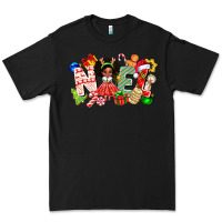 Black Noel Afro Girl Baby Premium Tee - CowhideDigitalArt