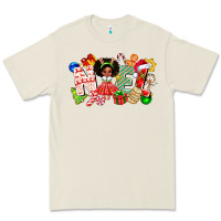 Bone Noel Afro Girl Baby Premium Tee - CowhideDigitalArt