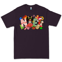 Plum Noel Afro Girl Baby Premium Tee - CowhideDigitalArt