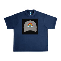 Navy capt america Urban Heavy Tee - Rosma