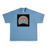 Pebble Blue capt america Urban Heavy Tee - Rosma