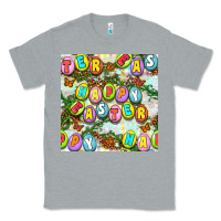 Heather Grey Happy Easter Seamless Pattern Classic Tee - BundleAndBundleShop