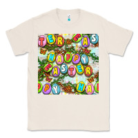 Natural Happy Easter Seamless Pattern Classic Tee - BundleAndBundleShop