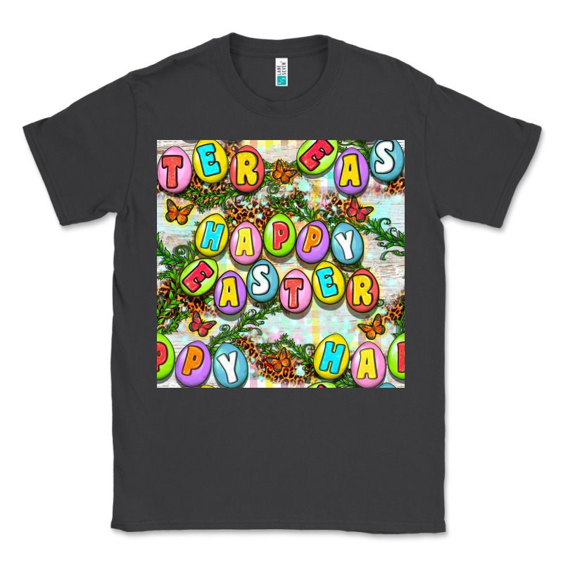 Happy Easter Seamless Pattern Classic Tee by BundleAndBundleShop | Teevron