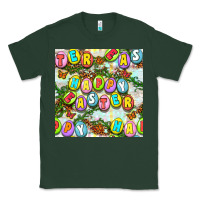 Sports Green Happy Easter Seamless Pattern Classic Tee - BundleAndBundleShop