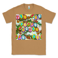 Toasted Coconut Happy Easter Seamless Pattern Classic Tee - BundleAndBundleShop