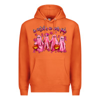 Carrot in october we wear pink ghosts Premium Hoodie - AdoDesignShop